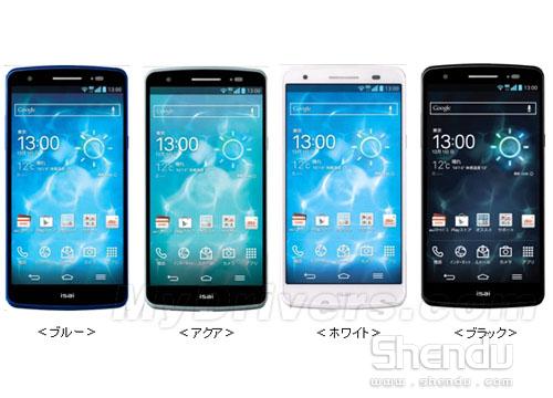 日本手機運營商KDDI 2013年冬季新品齊亮相