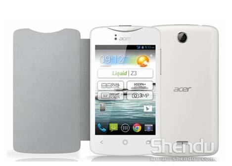 宏碁推出3.5寸低端小屏雙核智能機 不走尋常路