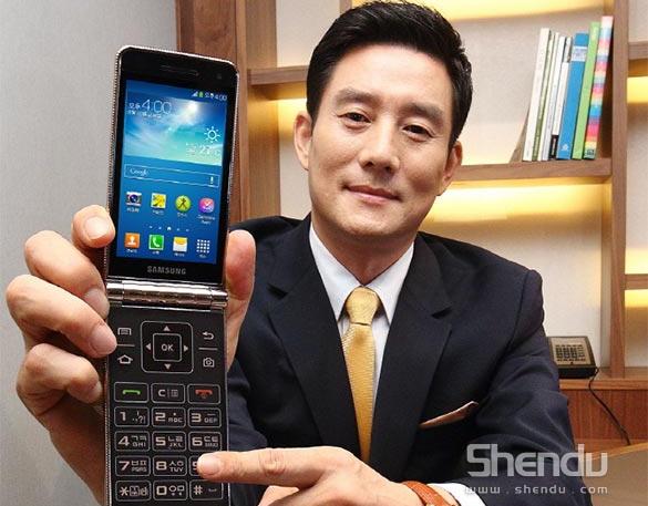 翻蓋機卷土重來 三星雙屏商務手機現已發布