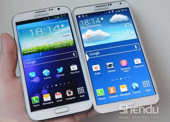 三星Galaxy Note 3真機鑒賞 對比Note 2機身