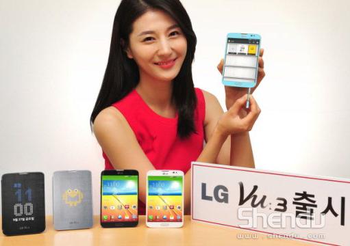 三星Galaxy Note 3又一競爭對手 LG Vu 3發布