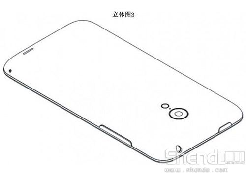 智能機魅族MX3配置參數及外觀專利設計圖曝光