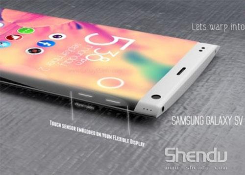 三星Galaxy S5設計概念圖曝光 5.3英寸柔性屏 三星Galaxy S5設計概念圖曝光 5.3英寸柔性屏