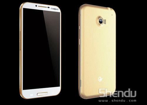 土豪金新伙伴兒 國產機酷派大觀4香檳金曝光 土豪金新伙伴兒 國產機酷派大觀4香檳金曝光